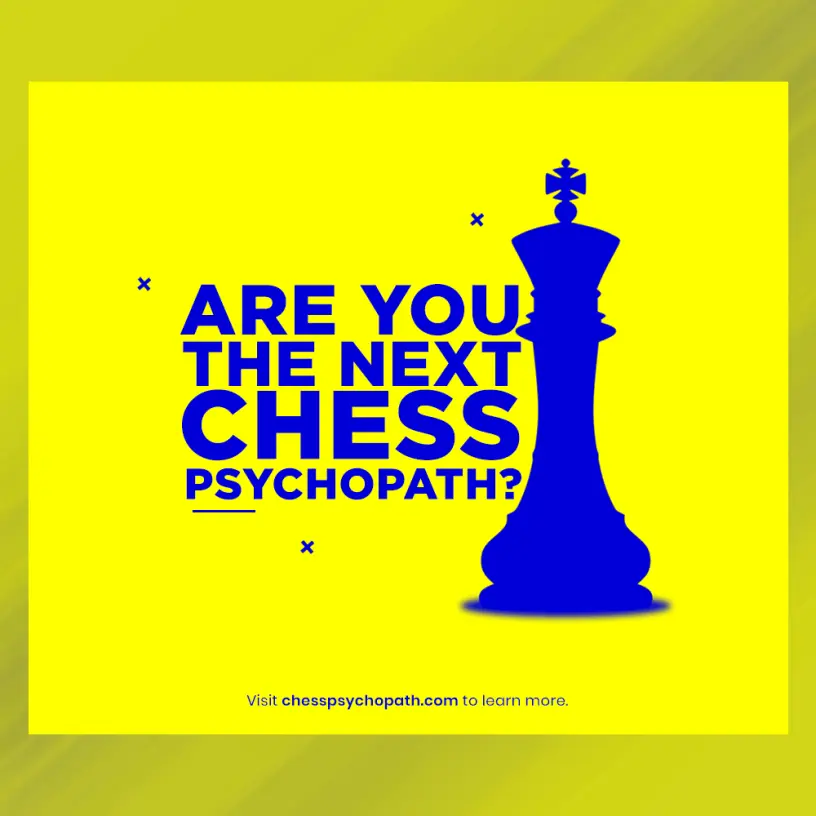 Chess Psychopath Poster (Minimal)